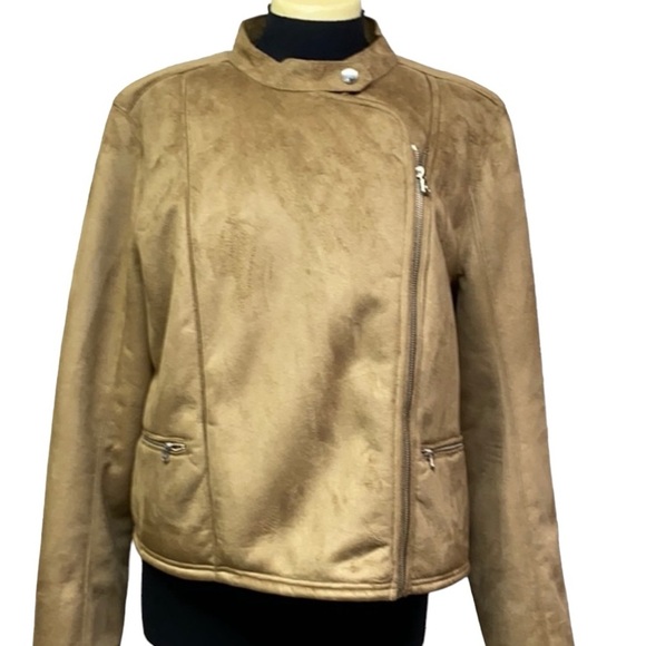 Lauren Moto Sherpa Jacket - Picture 2 of 6